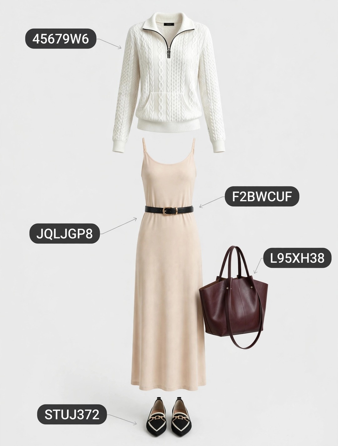 SHEIN Outfit Idea: Belted knits appreciation post 🤎 5 cozy fits — search the cod